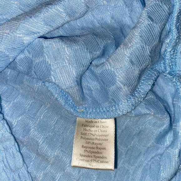 Porridge Textured Puff Sleeve Top - Picture 10 of 11